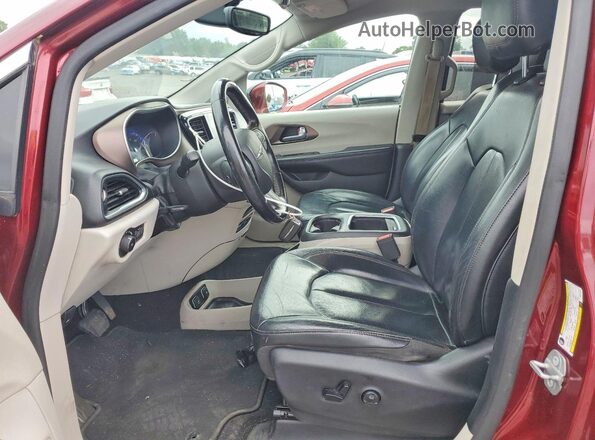 2C4RC1EG1JR270730 2018 CHRYSLER PACIFICA Бордовый Вид салона спереди