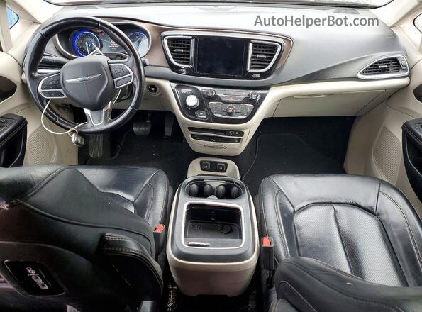 2C4RC1EG1JR270730 2018 CHRYSLER PACIFICA Бордовый Вид панели приборов