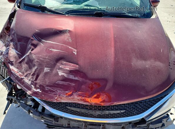 2C4RC1EG1LR110804 2020 CHRYSLER PACIFICA Red Widok komory silnika