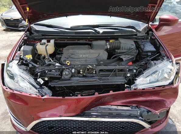 2C4RC1EG2HR578046 2017 CHRYSLER PACIFICA Red Հետևի տեսք