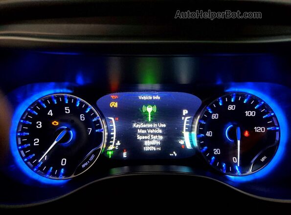 2C4RC1EG2HR727555 2017 CHRYSLER PACIFICA Black Սարքավորումների վահանակի տեսք