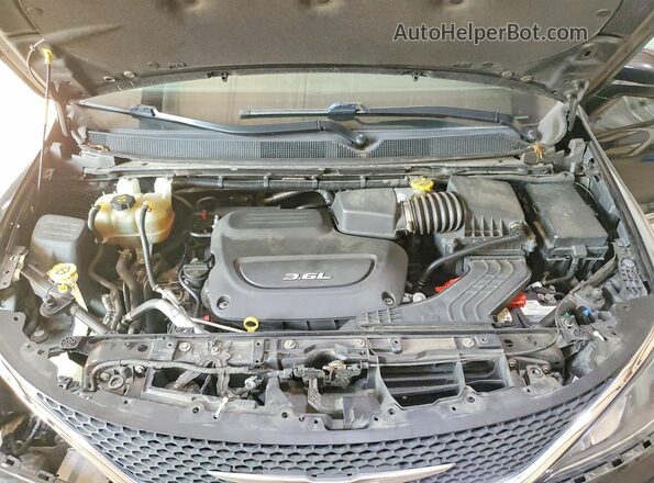2C4RC1EG2HR727555 2017 CHRYSLER PACIFICA Black Շարժիչի բաժամունքի տեսք