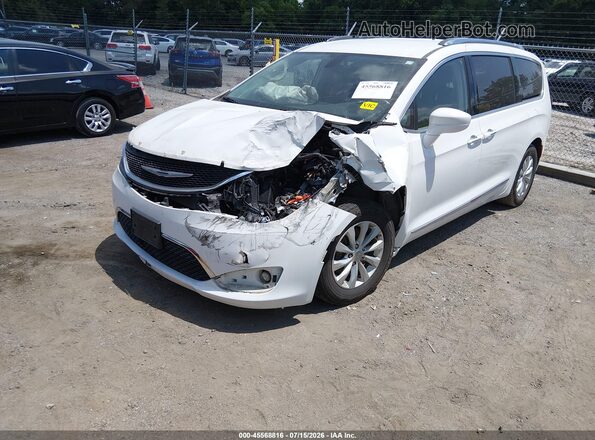 2C4RC1EG2JR144490 2018 CHRYSLER PACIFICA Белый Передняя левая четверть