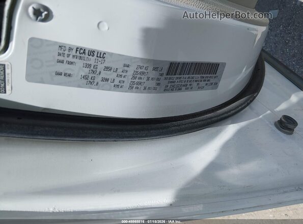 2C4RC1EG2JR144490 2018 CHRYSLER PACIFICA Белый Вид подкапотного пространства