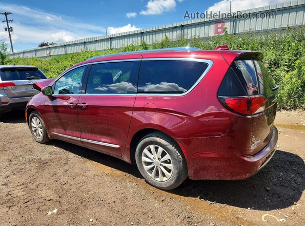 2C4RC1EG2JR289612 2018 CHRYSLER PACIFICA Burgundy Tył lewy