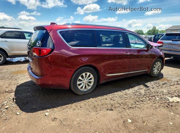 2C4RC1EG2JR289612 2018 CHRYSLER PACIFICA Burgundy Tył prawy