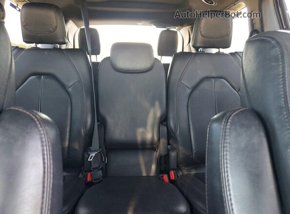2C4RC1EG2LR110133 2020 CHRYSLER PACIFICA Black უკანა სავარძლების ხედი