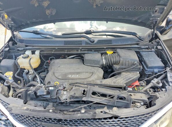 2C4RC1EG3HR537103 2017 CHRYSLER PACIFICA Black Vista del compartimento del motor