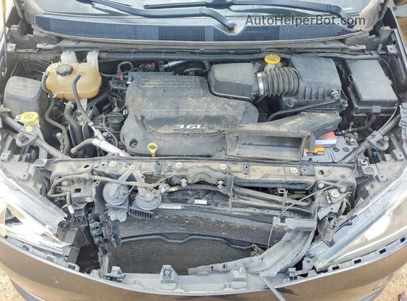 2C4RC1EG3HR771192 2017 CHRYSLER PACIFICA Black Vista del compartimento del motor