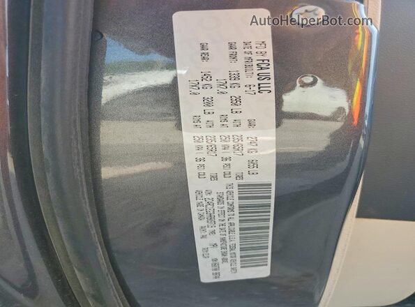 2C4RC1EG3HR803719 2017 CHRYSLER PACIFICA Gray VIN sticker view