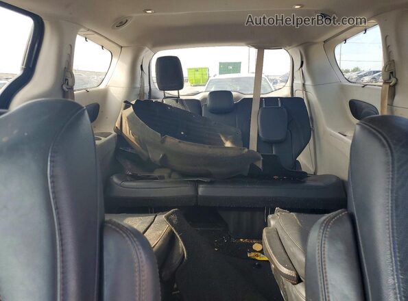 2C4RC1EG3HR803719 2017 CHRYSLER PACIFICA Gray Rear seats view