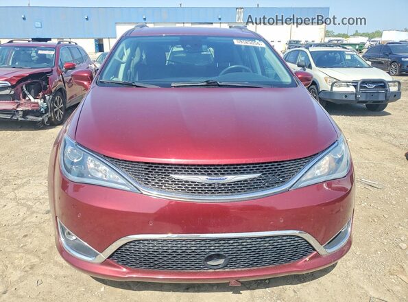 2C4RC1EG3KR722128 2019 CHRYSLER PACIFICA Burgundy Դիմացի տեսք