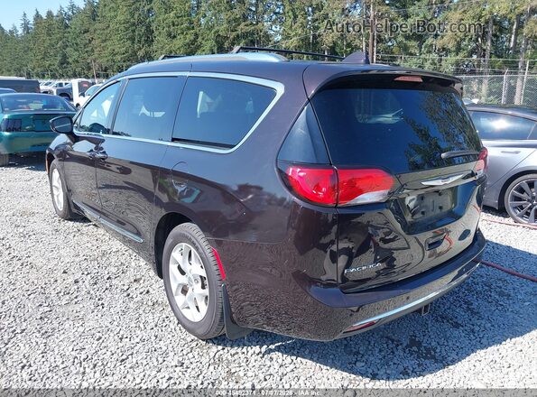 2C4RC1EG4HR592238 2017 CHRYSLER PACIFICA Maroon Trasero izquierdo