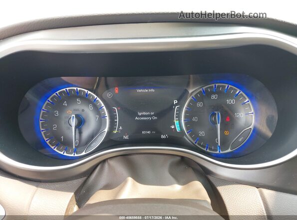 2C4RC1EG5HR531416 2017 CHRYSLER PACIFICA Синий Вид задних сидений