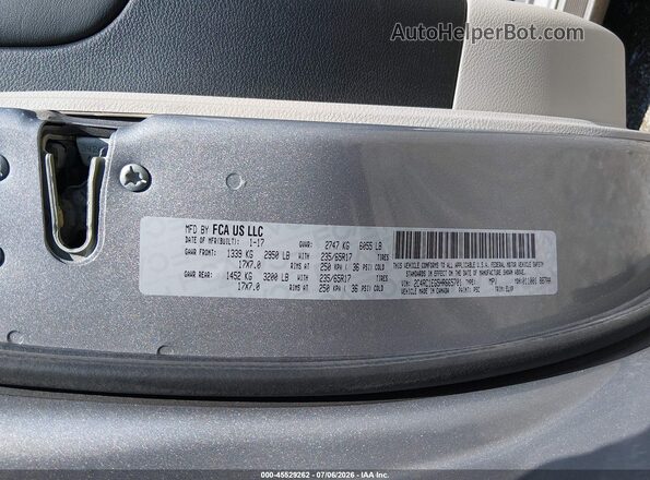 2C4RC1EG5HR665701 2017 CHRYSLER PACIFICA Silver Շարժիչի բաժամունքի տեսք