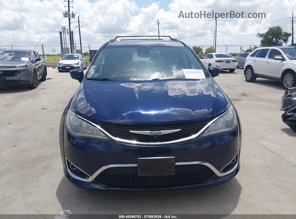 2C4RC1EG5HR669506 2017 CHRYSLER PACIFICA Blue Սարքավորումների վահանակի տեսք