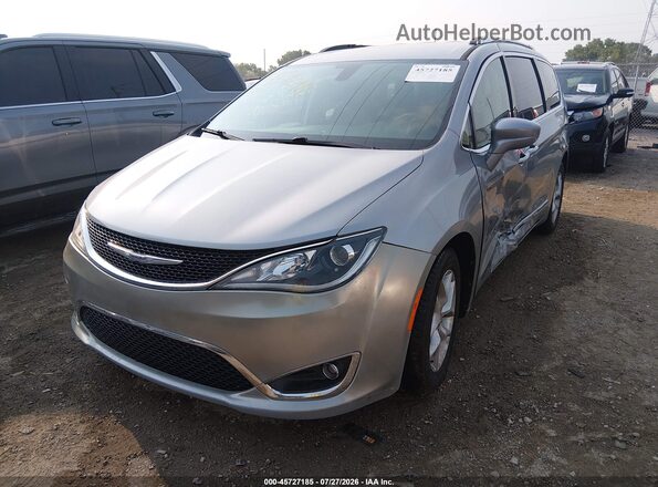 2C4RC1EG5HR827150 2017 CHRYSLER PACIFICA Silver Առջևի ձախ երեք քառորդ տեսարան