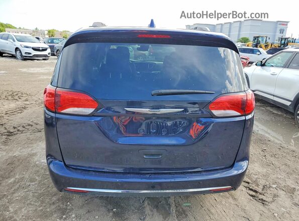 2C4RC1EG5JR106204 2018 CHRYSLER PACIFICA Blue Widok z tyłu
