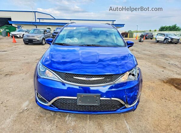 2C4RC1EG5KR686944 2019 CHRYSLER PACIFICA Blue Вид спереду