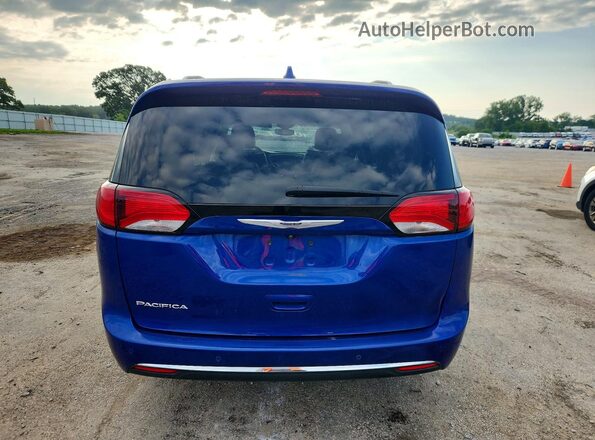 2C4RC1EG5KR686944 2019 CHRYSLER PACIFICA Blue Вид ззаду