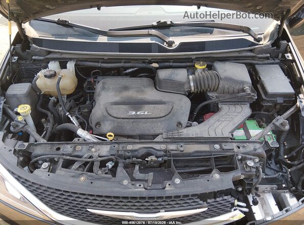2C4RC1EG6HR551156 2017 CHRYSLER PACIFICA Black Вид ззаду