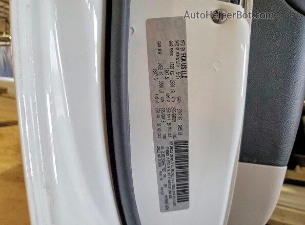2C4RC1EG6HR777617 2017 CHRYSLER PACIFICA White Vista de la etiqueta del VIN