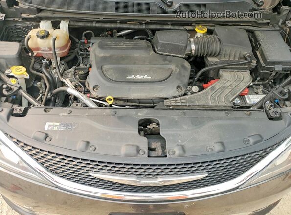 2C4RC1EG6HR844443 2017 CHRYSLER PACIFICA Gray Շարժիչի բաժամունքի տեսք