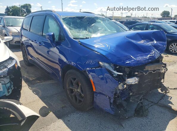 2C4RC1EG6LR121331 2020 CHRYSLER PACIFICA Blue Передня права чверть