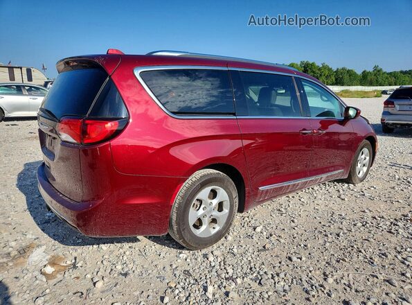 2C4RC1EG7HR587485 2017 CHRYSLER PACIFICA Burgundy Rear right