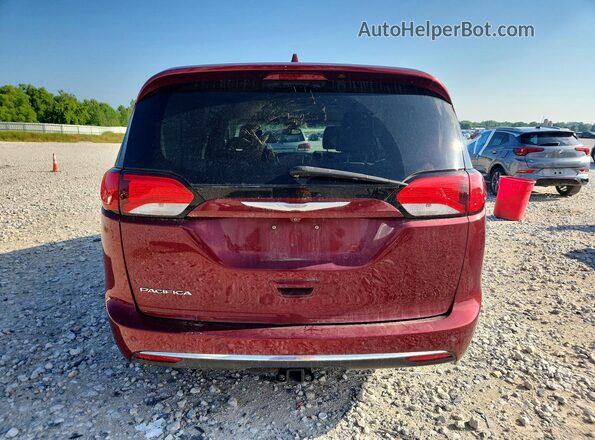 2C4RC1EG7HR587485 2017 CHRYSLER PACIFICA Burgundy Rear view