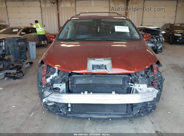2C4RC1EG7JR154996 2018 CHRYSLER PACIFICA Orange ხელსაწყოთა პანელის ხედი
