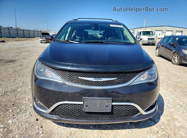 2C4RC1EG7JR352381 2018 CHRYSLER PACIFICA Black წინა ხედი