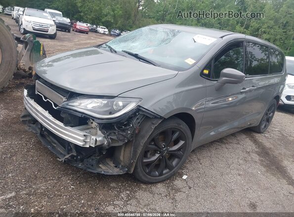 2C4RC1EG7LR132595 2020 CHRYSLER PACIFICA Gray Առջևի ձախ երեք քառորդ տեսարան