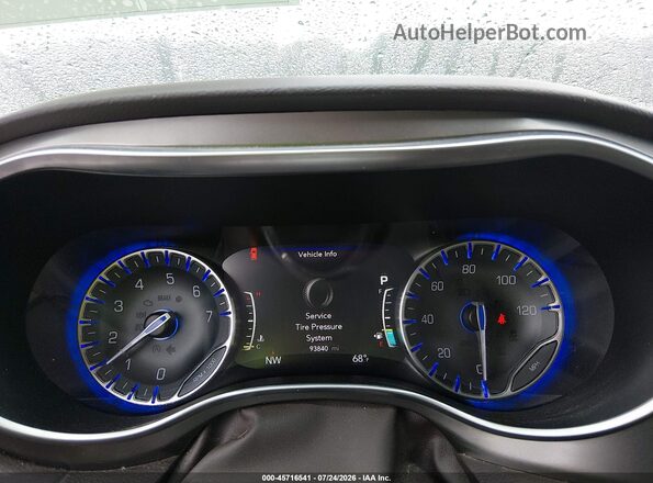 2C4RC1EG8HR635530 2017 CHRYSLER PACIFICA Tan Հետևի նստատեղերի տեսք
