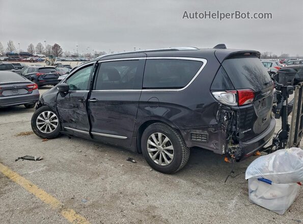 2C4RC1EG8JR235392 2018 CHRYSLER PACIFICA Black Trasero izquierdo