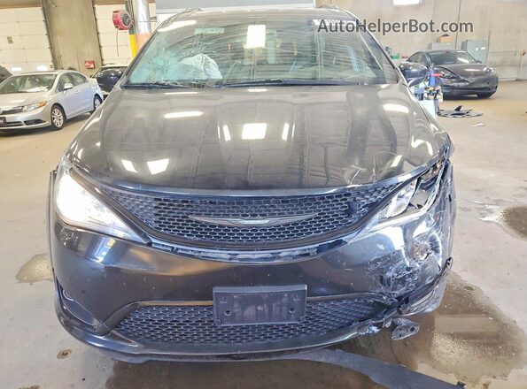 2C4RC1EG8JR263631 2018 CHRYSLER PACIFICA Черный Вид спереди