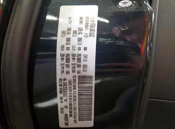 2C4RC1EG8JR263631 2018 CHRYSLER PACIFICA Черный Вид наклейки с VIN-кодом