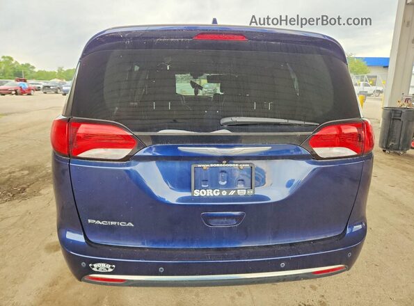 2C4RC1EG9HR669802 2017 CHRYSLER PACIFICA Blue უკანა ხედი