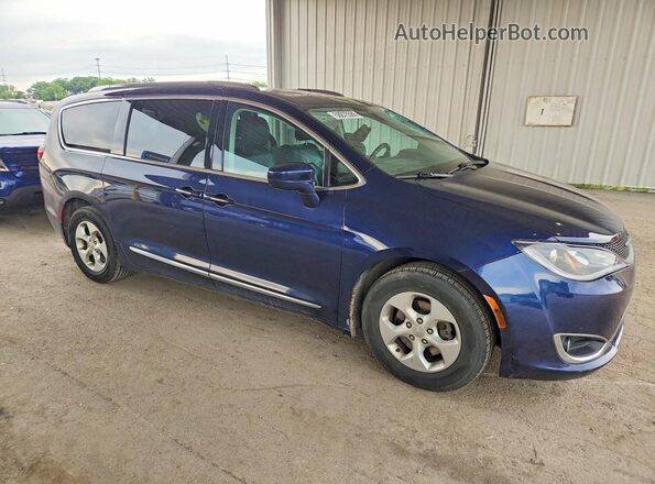 2C4RC1EG9HR669802 2017 CHRYSLER PACIFICA Blue წინა მარჯვენა