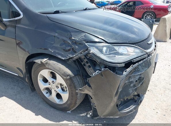 2C4RC1EG9HR683988 2017 CHRYSLER PACIFICA Black Front view