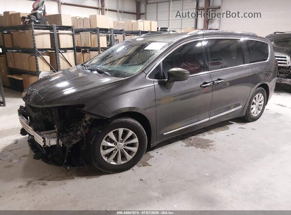 2C4RC1EG9JR193573 2018 CHRYSLER PACIFICA Серый Передняя левая четверть