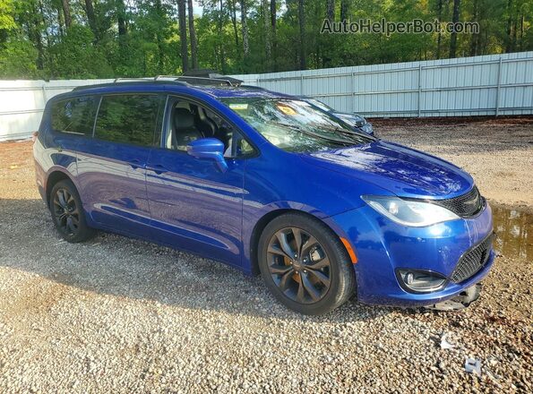 2C4RC1EG9KR548646 2019 CHRYSLER PACIFICA Синий Передняя правая четверть