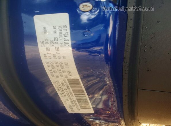 2C4RC1EG9KR548646 2019 CHRYSLER PACIFICA Синий Вид наклейки с VIN-кодом