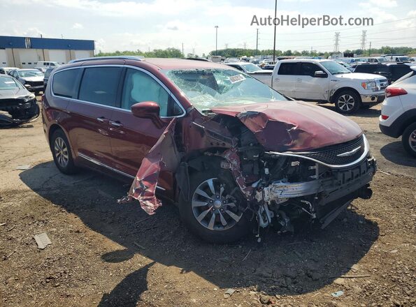 2C4RC1EG9KR644082 2019 CHRYSLER PACIFICA Бордовый Передняя правая четверть