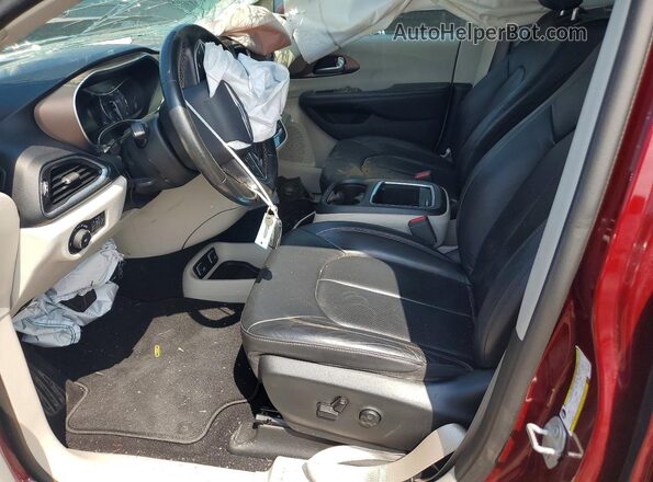 2C4RC1EG9KR644082 2019 CHRYSLER PACIFICA Бордовый Вид салона спереди