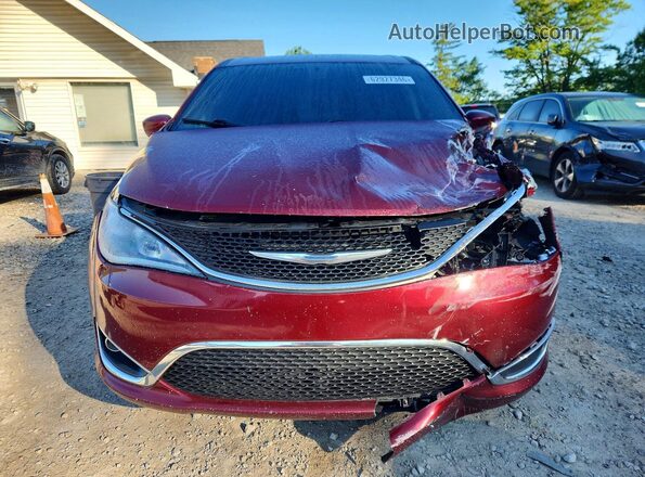 2C4RC1FG0JR117884 2018 CHRYSLER PACIFICA Burgundy Vista frontal