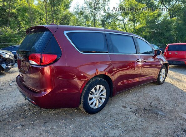 2C4RC1FG0JR117884 2018 CHRYSLER PACIFICA Burgundy Trasero derecho