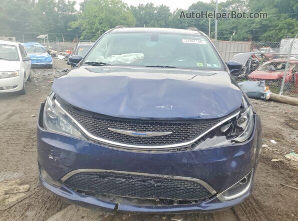 2C4RC1FG0JR317874 2018 CHRYSLER PACIFICA Blue Front view