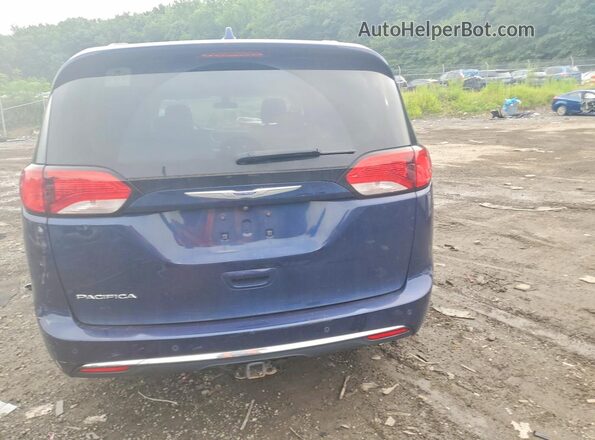 2C4RC1FG0JR317874 2018 CHRYSLER PACIFICA Blue Rear view