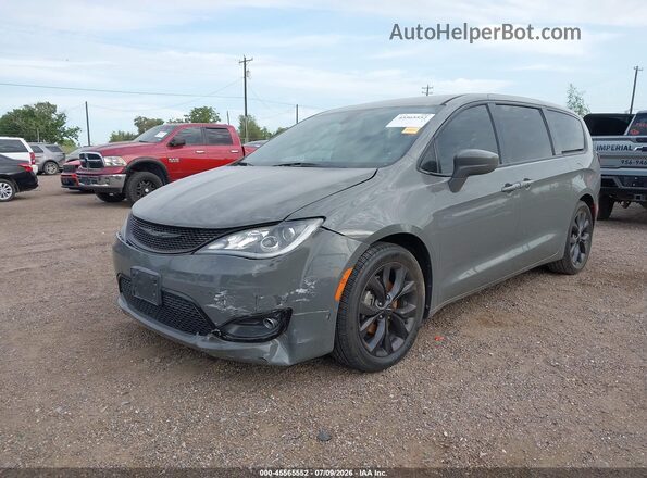 2C4RC1FG0LR249711 2020 CHRYSLER PACIFICA Gray Vista tres cuartos delantera izquierda